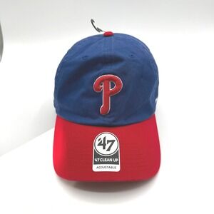 '47 Philadelphia Phillies Hat Men One Size Blue Red Adjustable Baseball MLB
